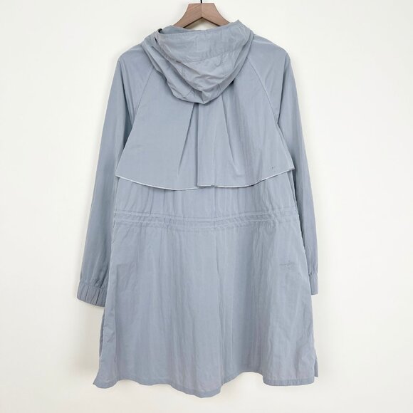Lululemon Pack & Glyde Rain Jacket Water Resistant Windbreaker Travel Long Coat - Picture 14 of 16